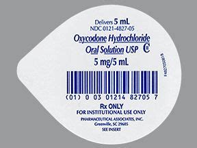 Oxycodone IR Oral Tablet: Dosage, Side Effects, Uses, and More .